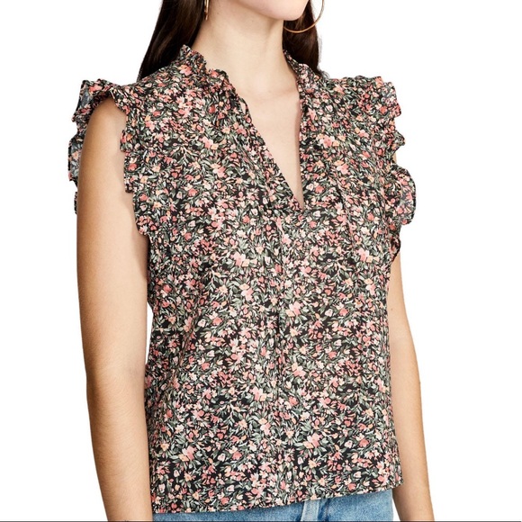 BB Dakota by Steve Madden Tops - BB Dakota Ditsy Top